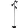64-inch Black 3-Light Tree Lamp Spotlight Floor Lamp