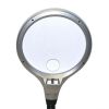 LED Illuminated 2X Magnifying Glass / Desk Lamp