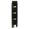 Black 4-Tier Shelf Folding Shelving Unit Bookcase Storage Shelves Tower
