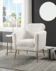 ACME Connock Accent Chair, White Faux Sherpa AC00124 - as Pic