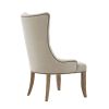 Button Tufted Captain Accent Chair - as Pic