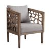 [Only support Drop Shipping Buyer] Crackle Accent Chair - as Pic
