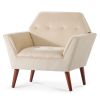32" Wide Tufted Armchair - as Pic