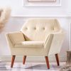 32" Wide Tufted Armchair - as Pic
