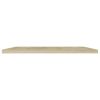 Bookshelf Boards 4 pcs Sonoma Oak 15.7"x15.7"x0.6" Engineered Wood - Brown