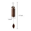 Outdoor Wind Chimes Heroic Windbell Antique Wind Bell, Deep Resonance Serenity Bell, Metal Cylinder Wind Chimes -S Size - as picture