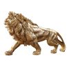 Golden Lion King Resin Ornament Home Office Desktop Animal Statue Decoration Accessories Living Room Home Decoration Ornament - Lion king