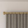 Curtain Rods for Windows 28 to 132 Inch Gold Curtain Rod 1 Inch Stainless Steel Rods with Adjustable Brackets - Gold - 72