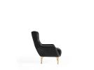 Lust Modern Style Chair in Black - as Pic