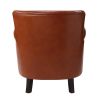 Hadley Caramel Club Chair - as Pic