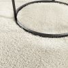 Washable Rug Soft Shaggy Cream 63"x90.6" Anti Slip - Cream
