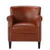 Hadley Caramel Club Chair - as Pic