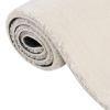 Washable Rug Soft Shaggy Cream 63"x90.6" Anti Slip - Cream